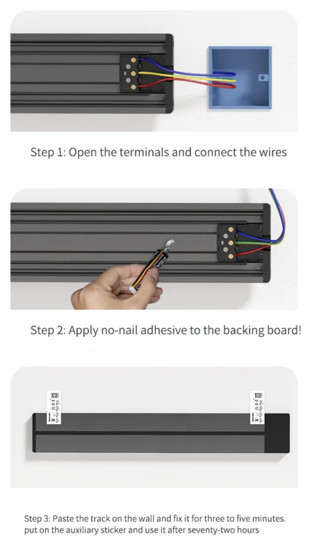 s8 power track socket install steps
